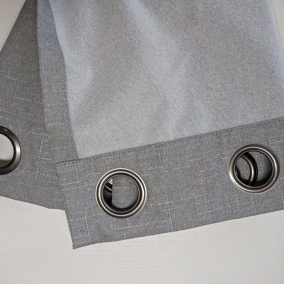 Fleece lined 100% Blackout Grommet Curtain Panel (set of 2) - Picture 5 of 9